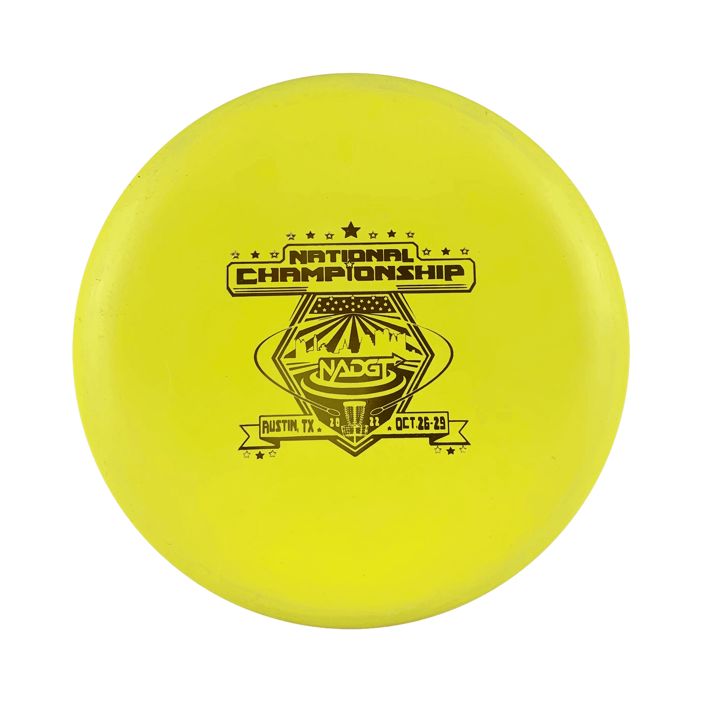 Firm Wizard - NADGT National Championship 2022 Disc Gateway yellow 170