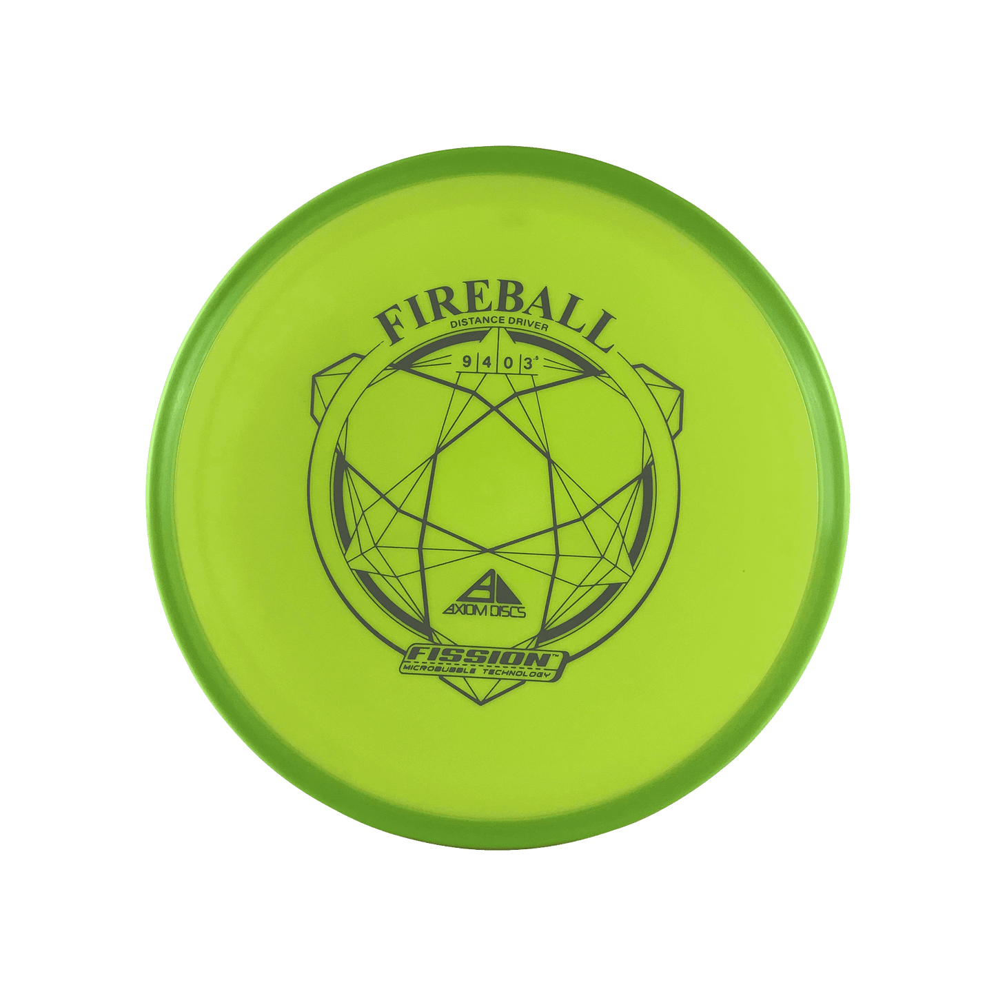 Fission Fireball Disc Axiom highlighter yellow 158
