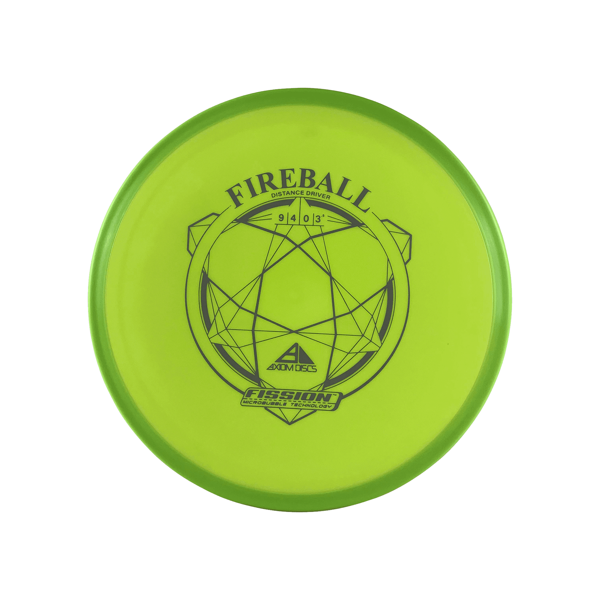 Fission Fireball Disc Axiom highlighter yellow 158
