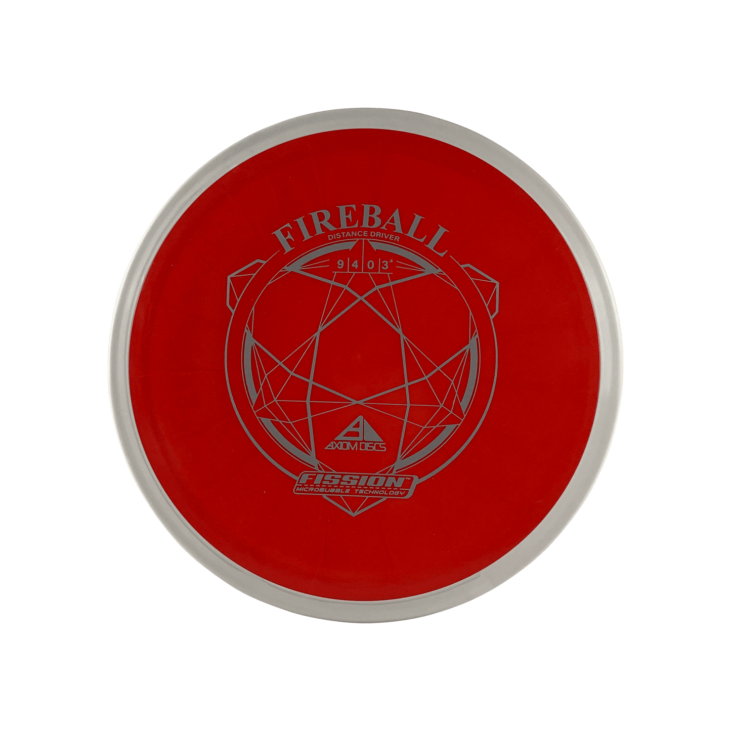 Fission Fireball Disc Axiom red 159