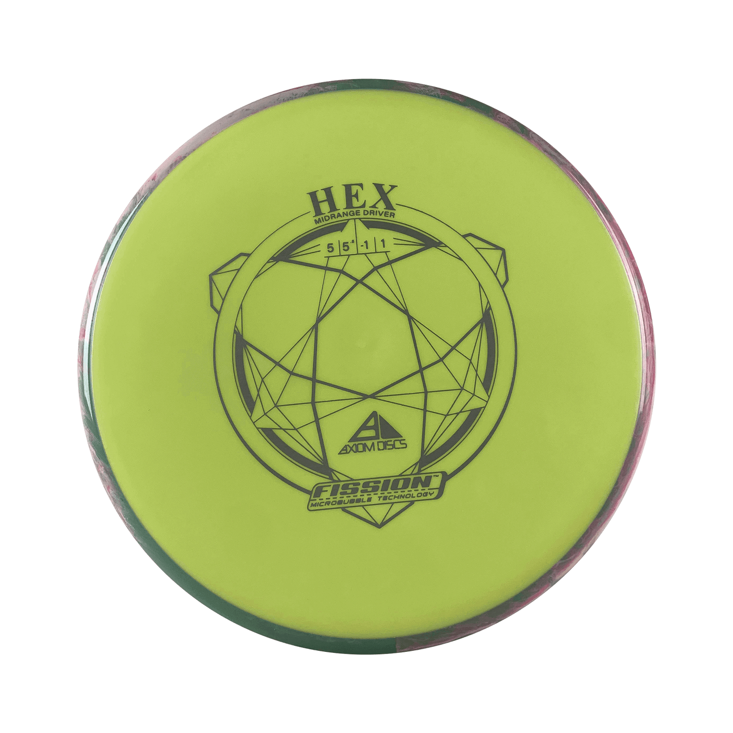 Fission Hex Disc Axiom yellow 174