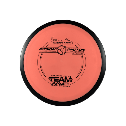 Fission Photon - Elaine King 5x Signature Series Disc MVP peach 159