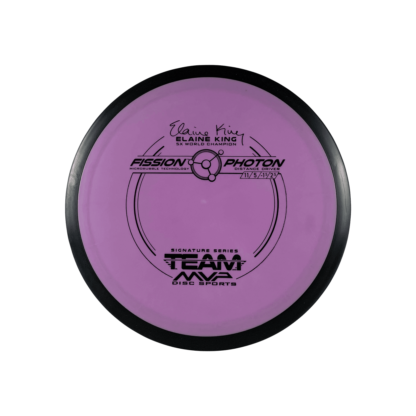 Fission Photon - Elaine King 5x Signature Series Disc MVP purple 156
