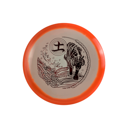 Fuzion Orbit Escape - NADGT Tiger Stamp Disc Dynamic Discs multi / white orange 173