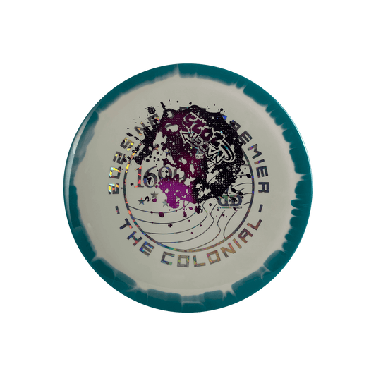 Fuzion Orbit Felon - NADGT The Colonial/Splatter 2025 (Double Stamp) Disc Dynamic Discs multi / white teal 173