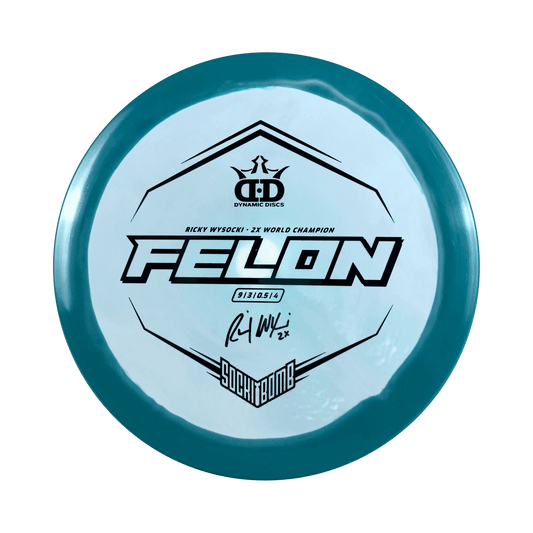 Fuzion Orbit Felon - Ricky Wysocki Signature Series Disc Dynamic Discs teal 173