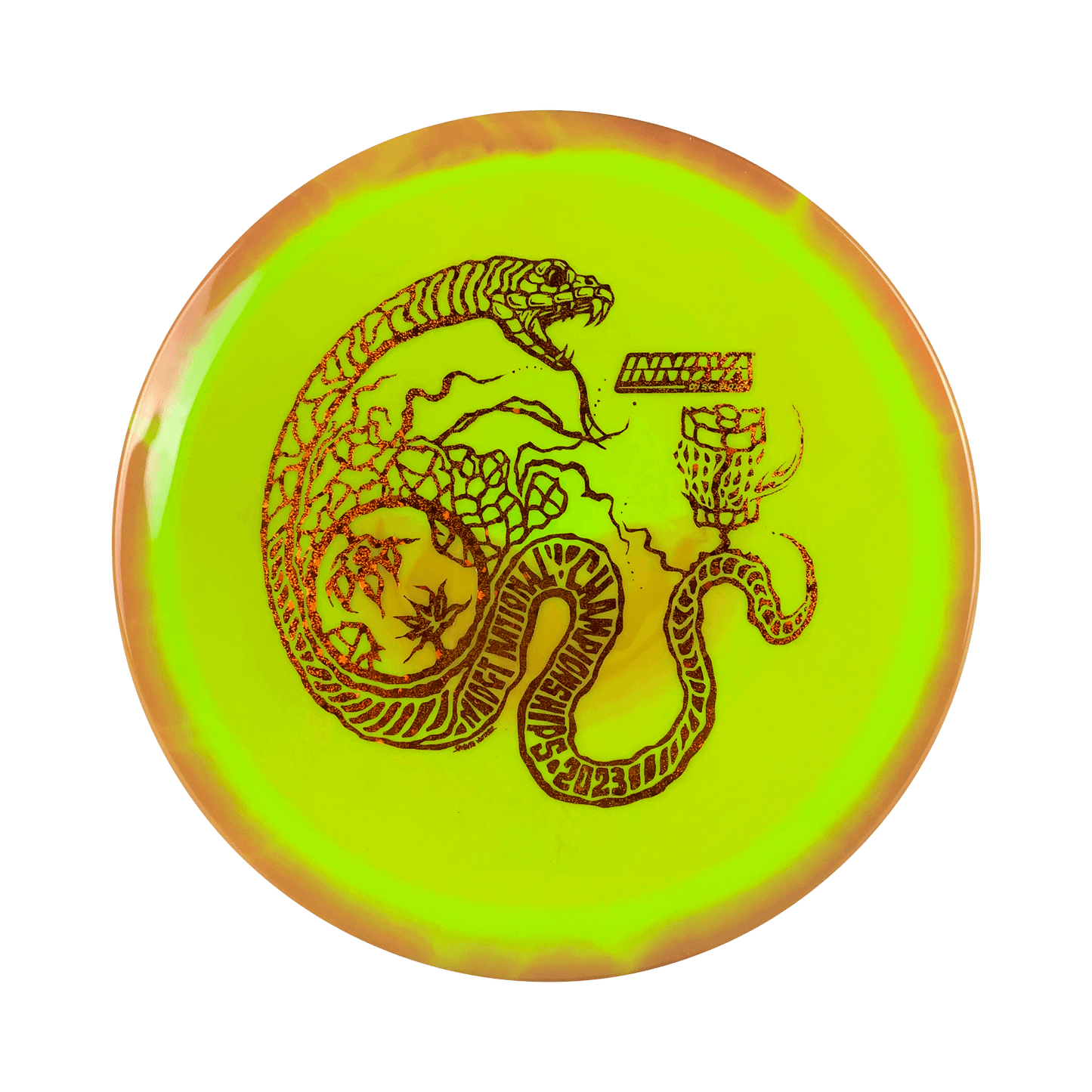 Halo Star Firebird - Serpent Stamp - NADGT National Championship '23 Disc Innova multi / orange yellow 173