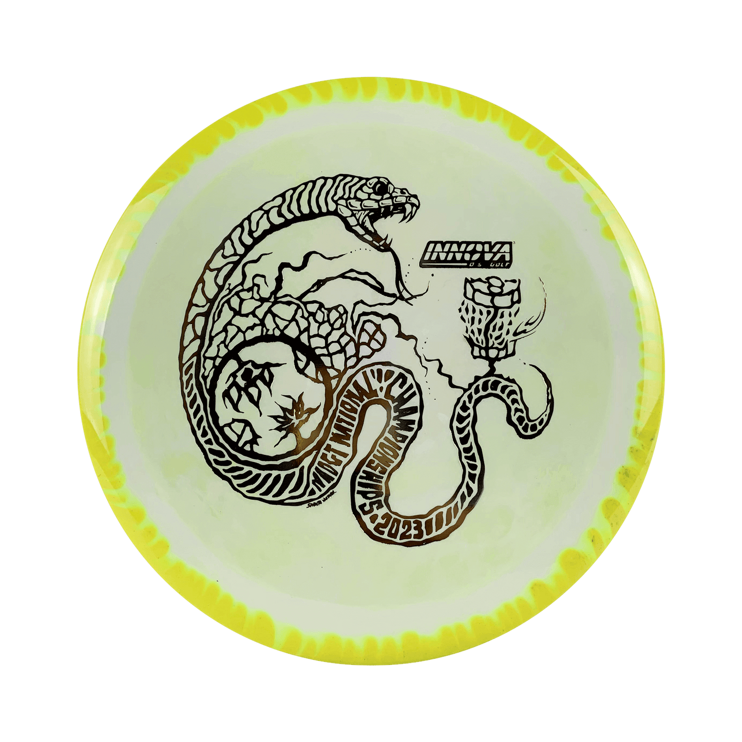 Halo Star Wraith - Serpent Stamp - NADGT National Championship '23 Disc Innova multi / yellow 173