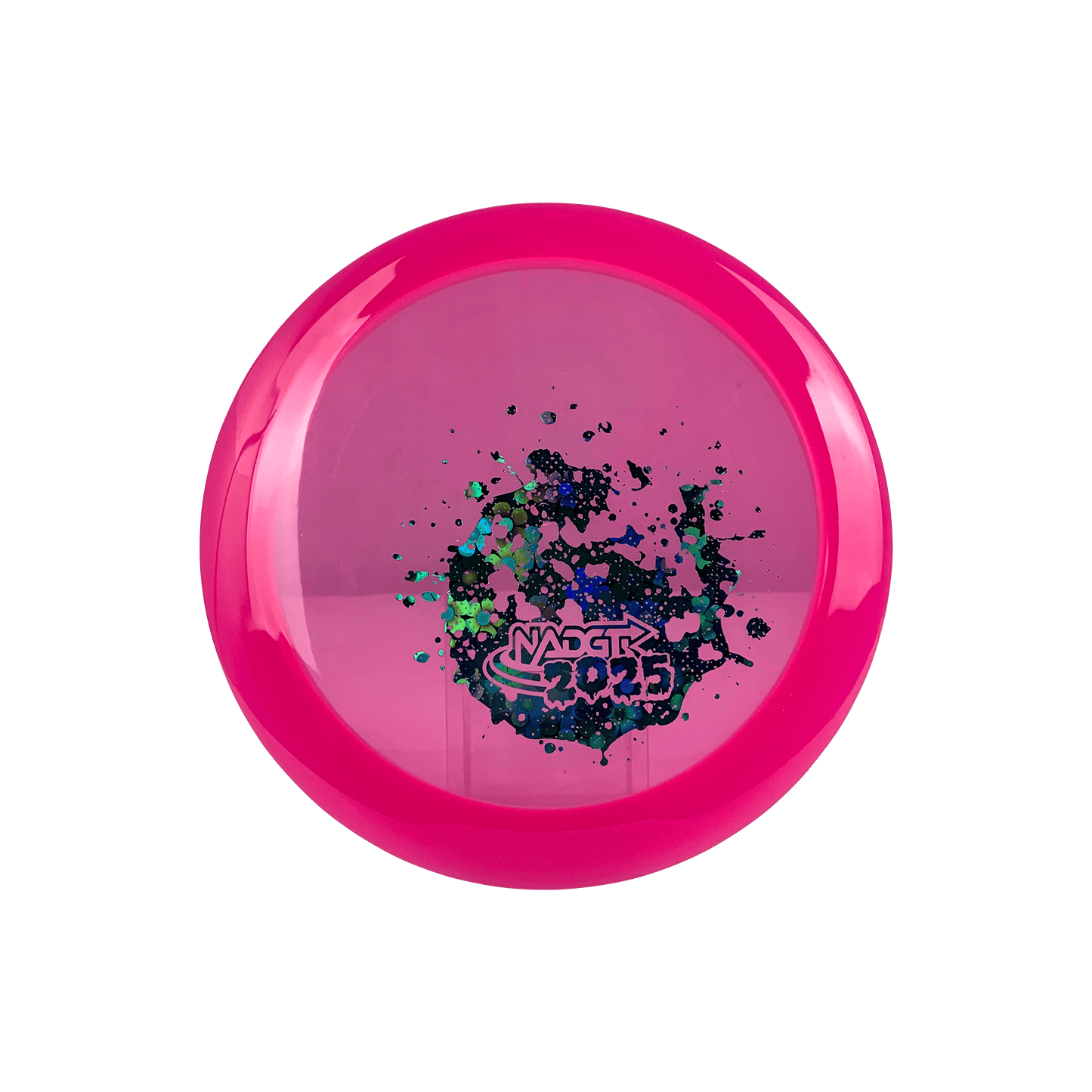 K1 Berg - NADGT Splatter Stamp 2025 Disc Kastaplast pink 174.0
