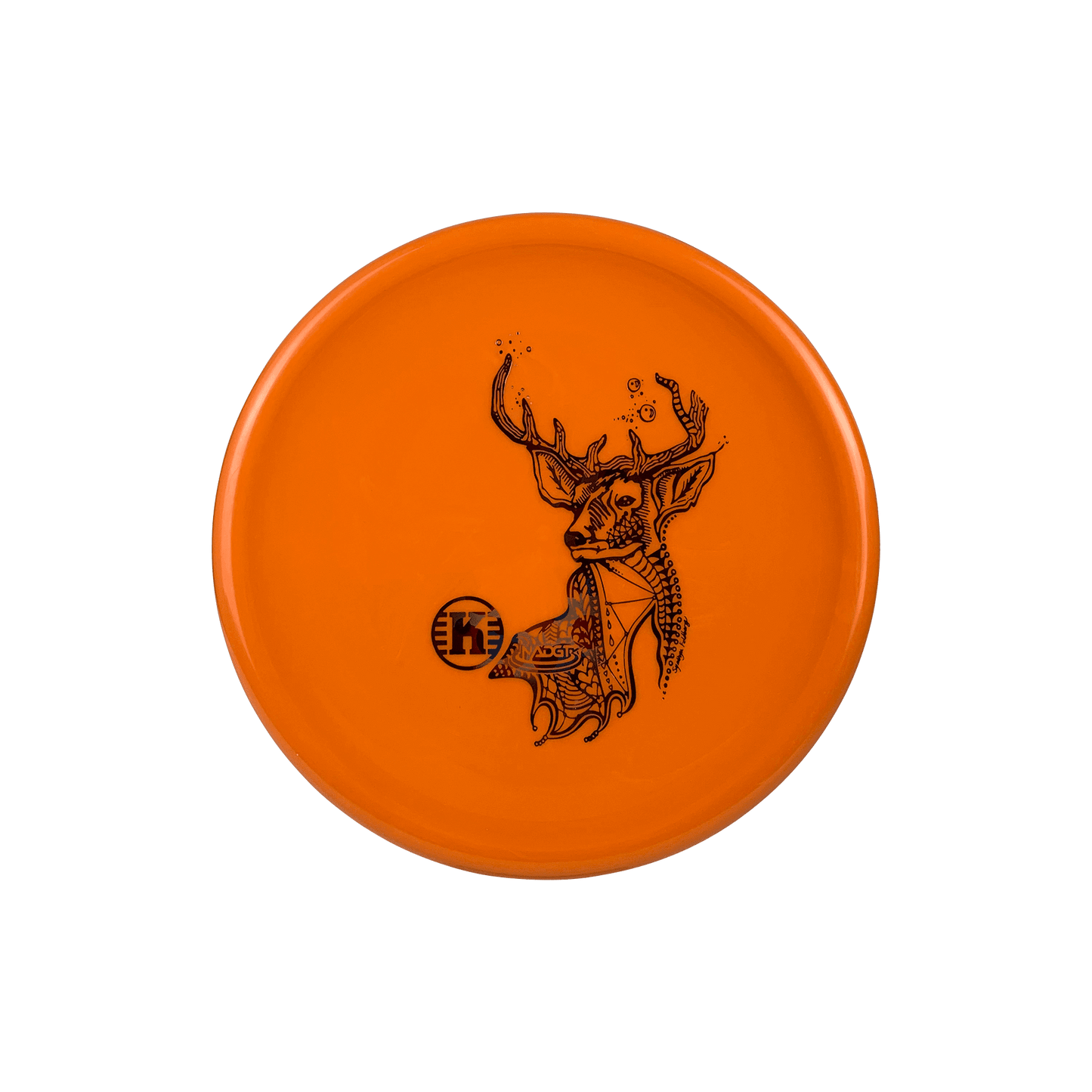 K1 Berg - NADGT Deer Stamp - 240322 Disc Kastaplast orange 175