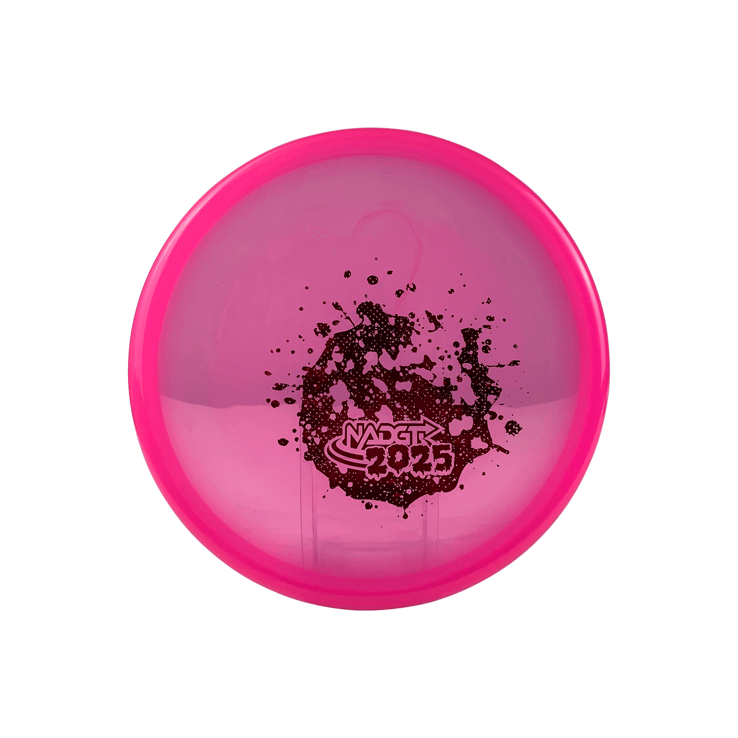 K1 Berg - NADGT Splatter Stamp 2025 Disc Kastaplast pink 173.0