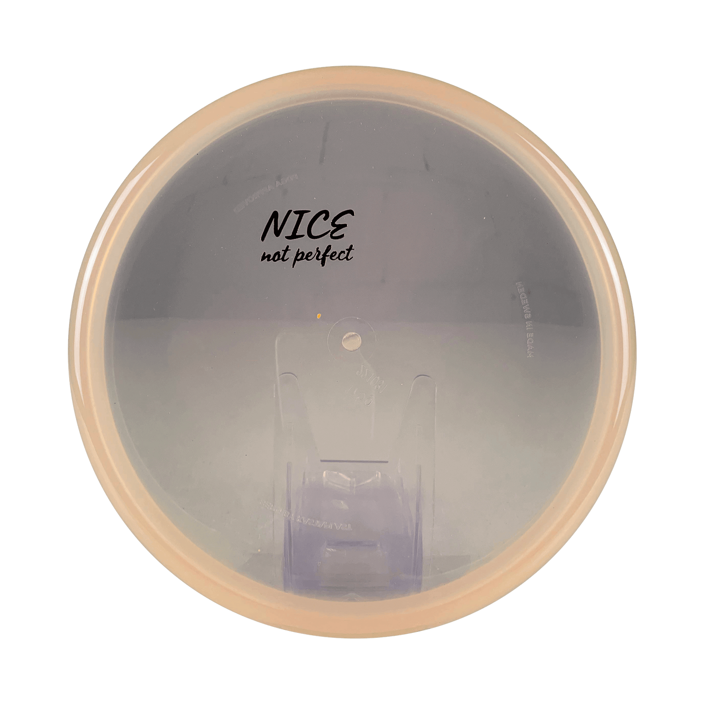 K1 Berg - NICE not perfect Disc Kastaplast clear / peach 175