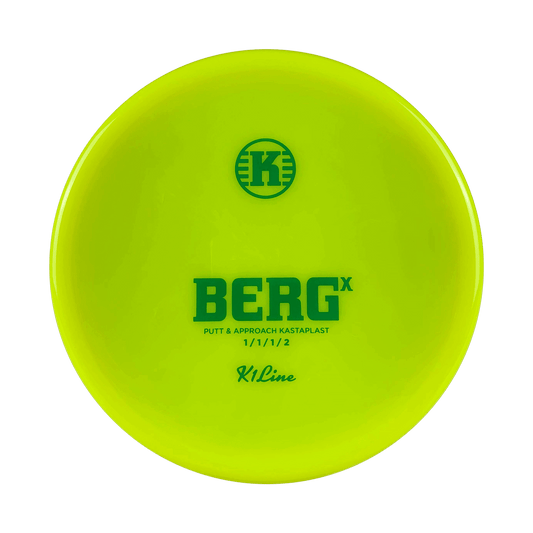 K1 Berg X Disc Kastaplast highlighter yellow 173