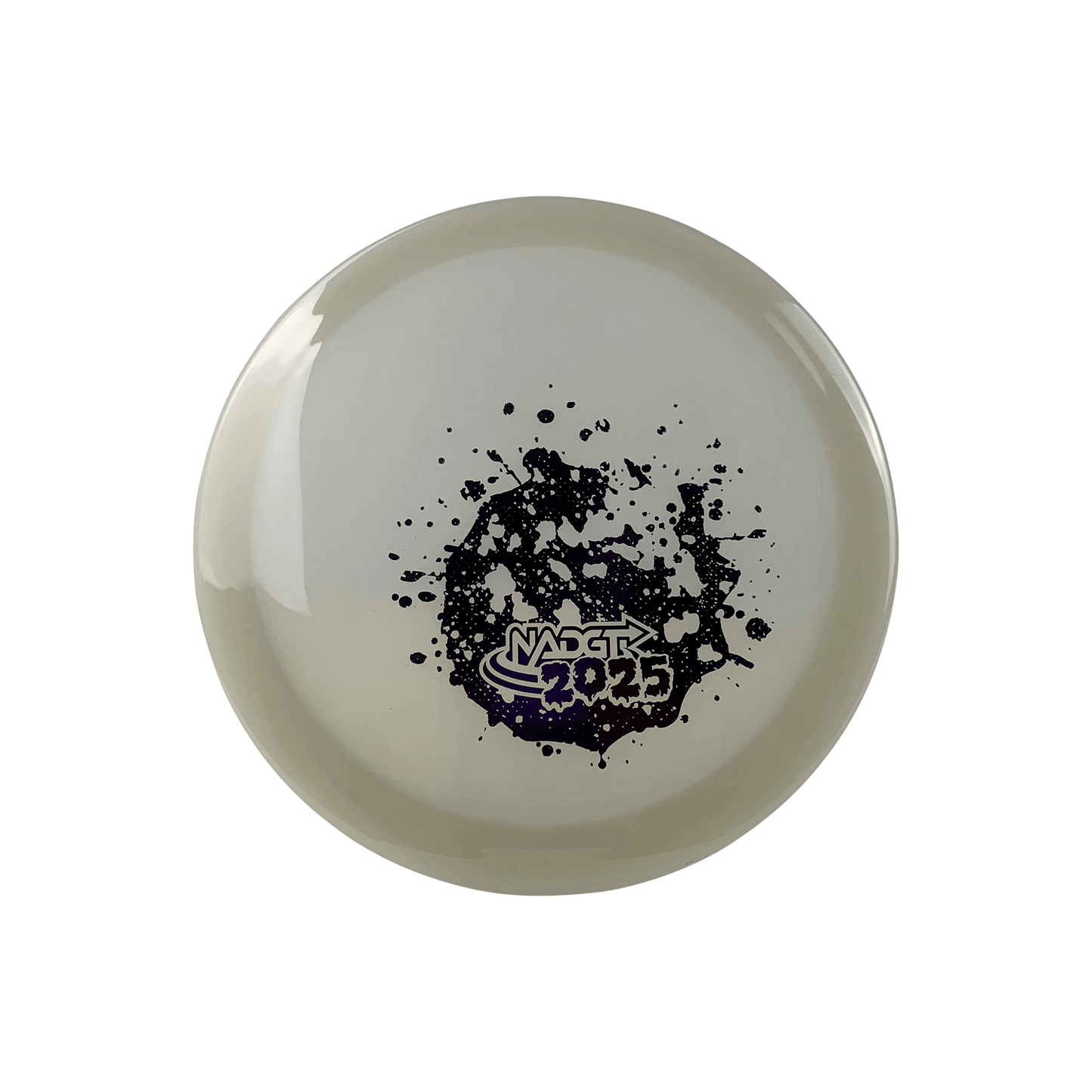 K1 Glow Stal - NADGT Splatter Stamp 2025 Disc Kastaplast glow 173.0