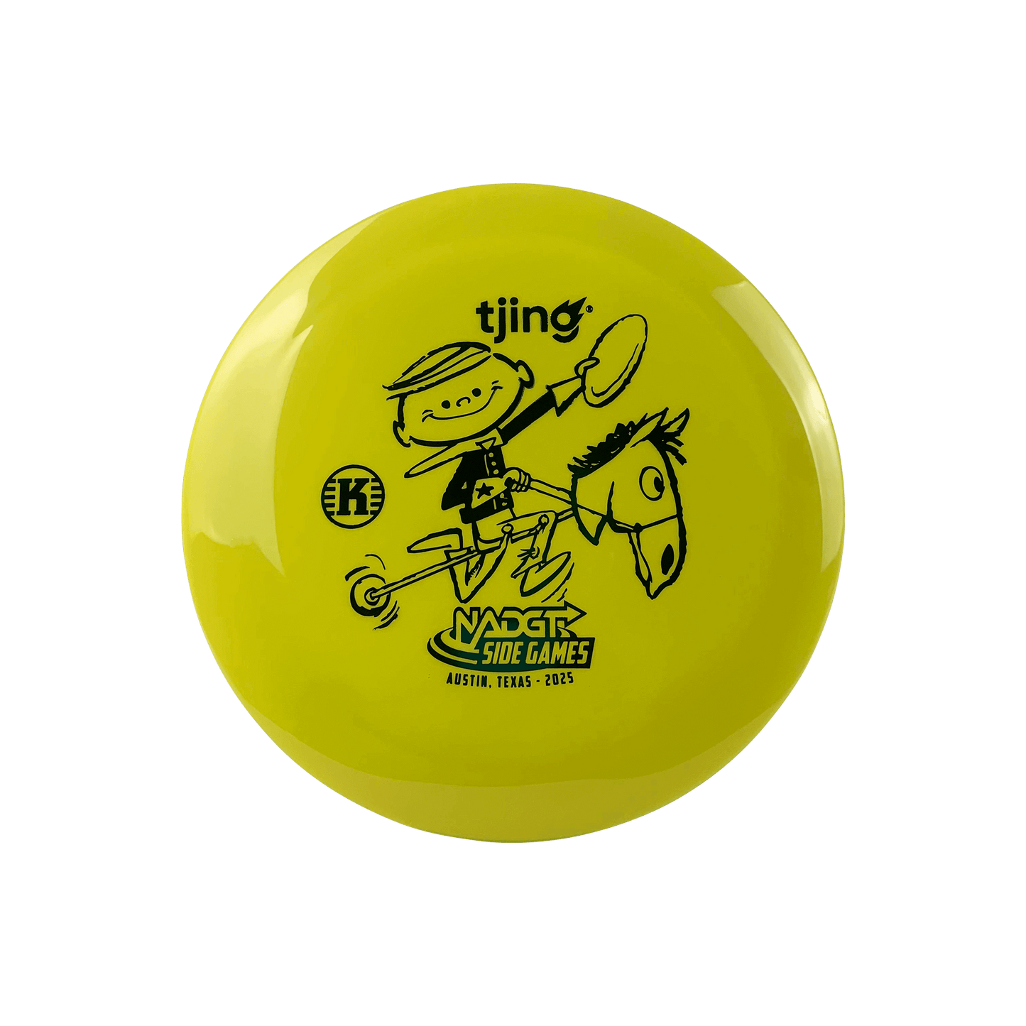 K1 Guld - NADGT Side Games '25 Hobby Horse Stamp Disc Kastaplast yellow 175.0