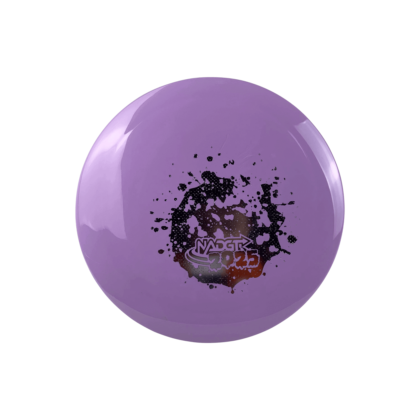 K1 Guld - NADGT Splatter Stamp 2025 Disc Kastaplast light purple 173.0