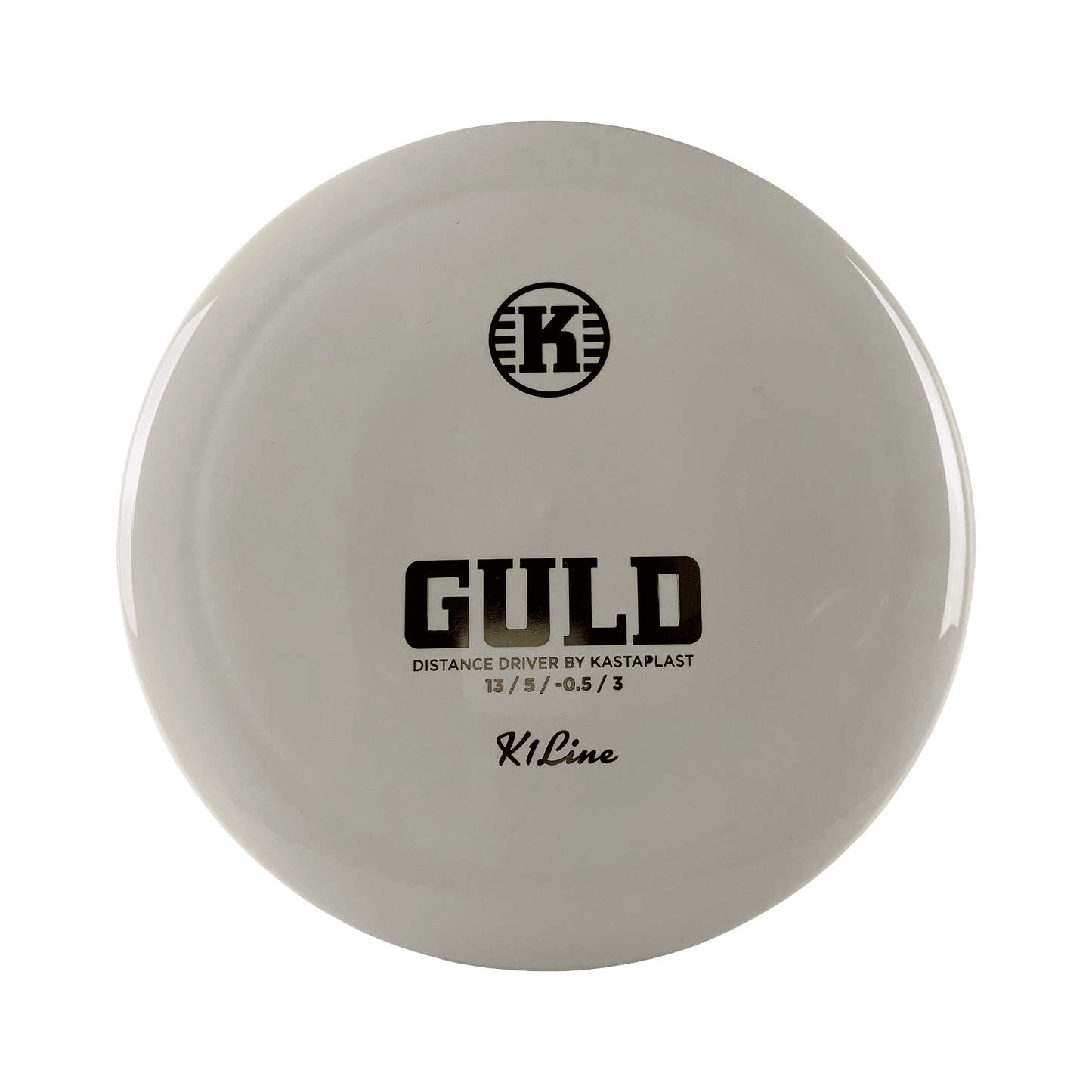 K1 Guld Disc Kastaplast white 160