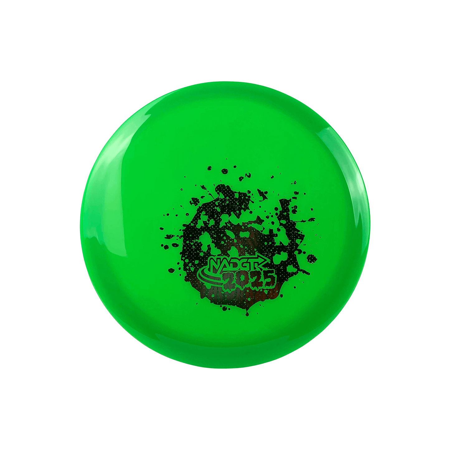 K1 Idog - NADGT Splatter Stamp 2025 Disc Kastaplast green 173.0