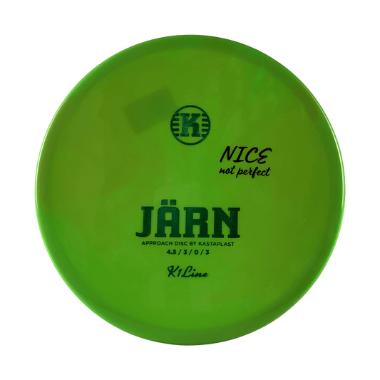 K1 Jӓrn - NICE not perfect Disc Kastaplast green 174