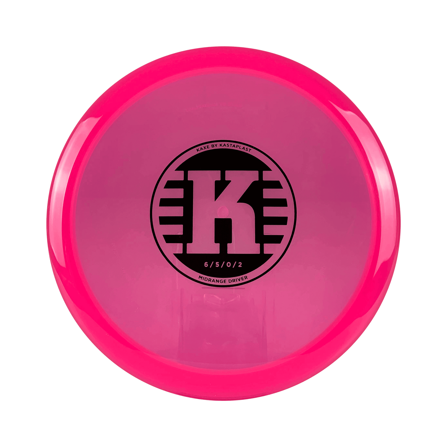 K1 Kaxe (Retooled) - First Run Disc Kastaplast clear pink 173