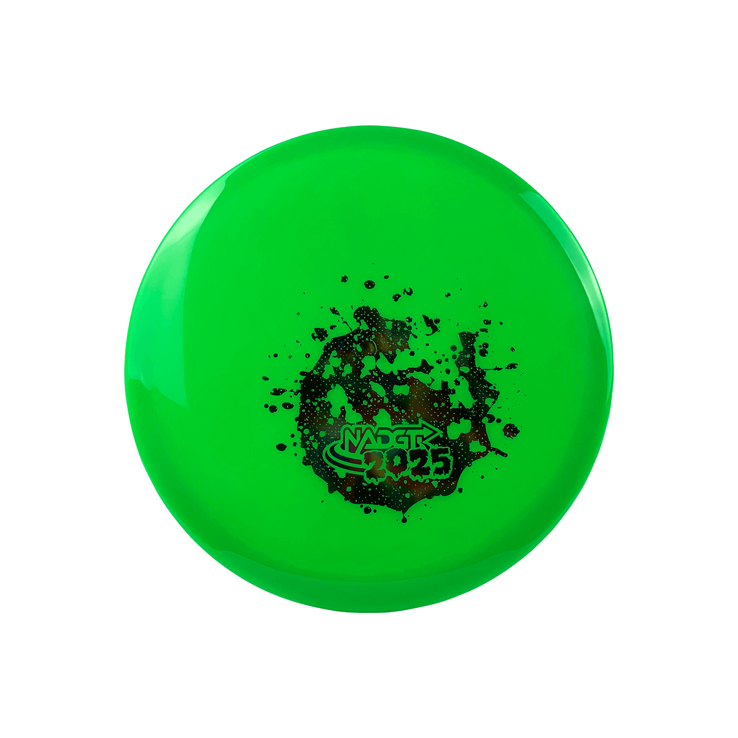 K1 Nord - NADGT Splatter Stamp 2025 Disc Kastaplast green 175.0
