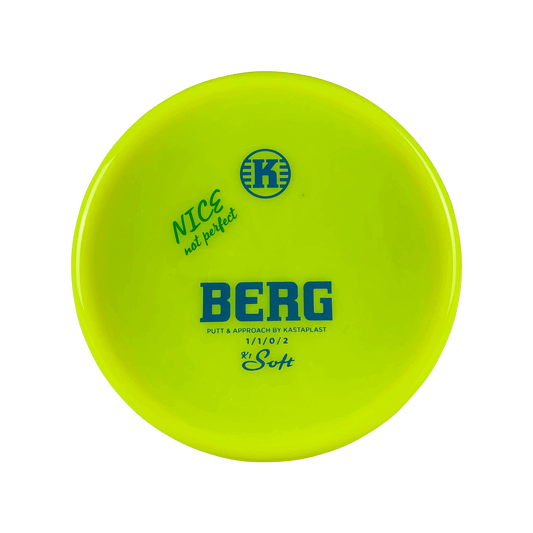 K1 Soft Berg (NICE not perfect) Disc Kastaplast highlighter yellow 171