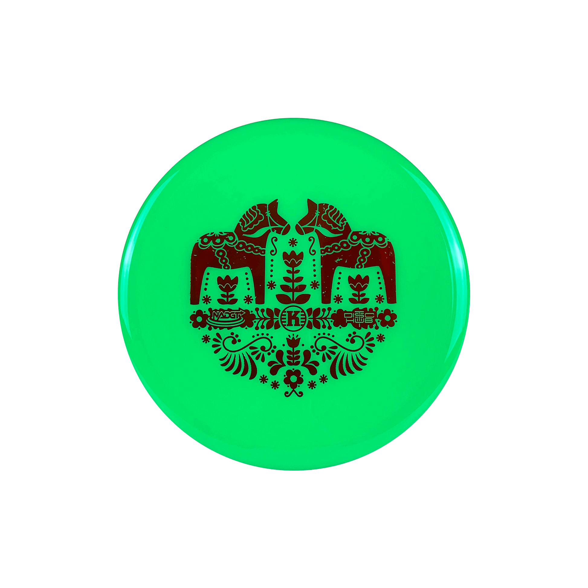 K1 Soft Järn - Dala Horse Stamp Disc Kastaplast