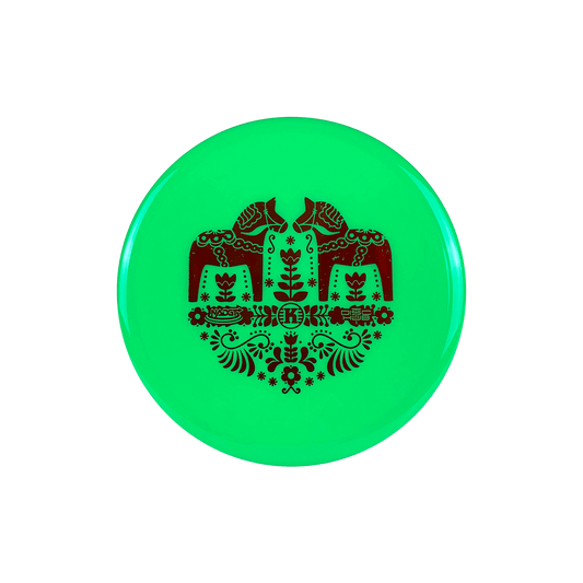 K1 Soft Järn - Dala Horse Stamp Disc Kastaplast