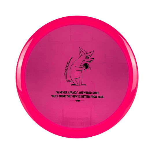 K1 Soft Kaxe - Sniff Stamp Disc Kastaplast clear pink 173