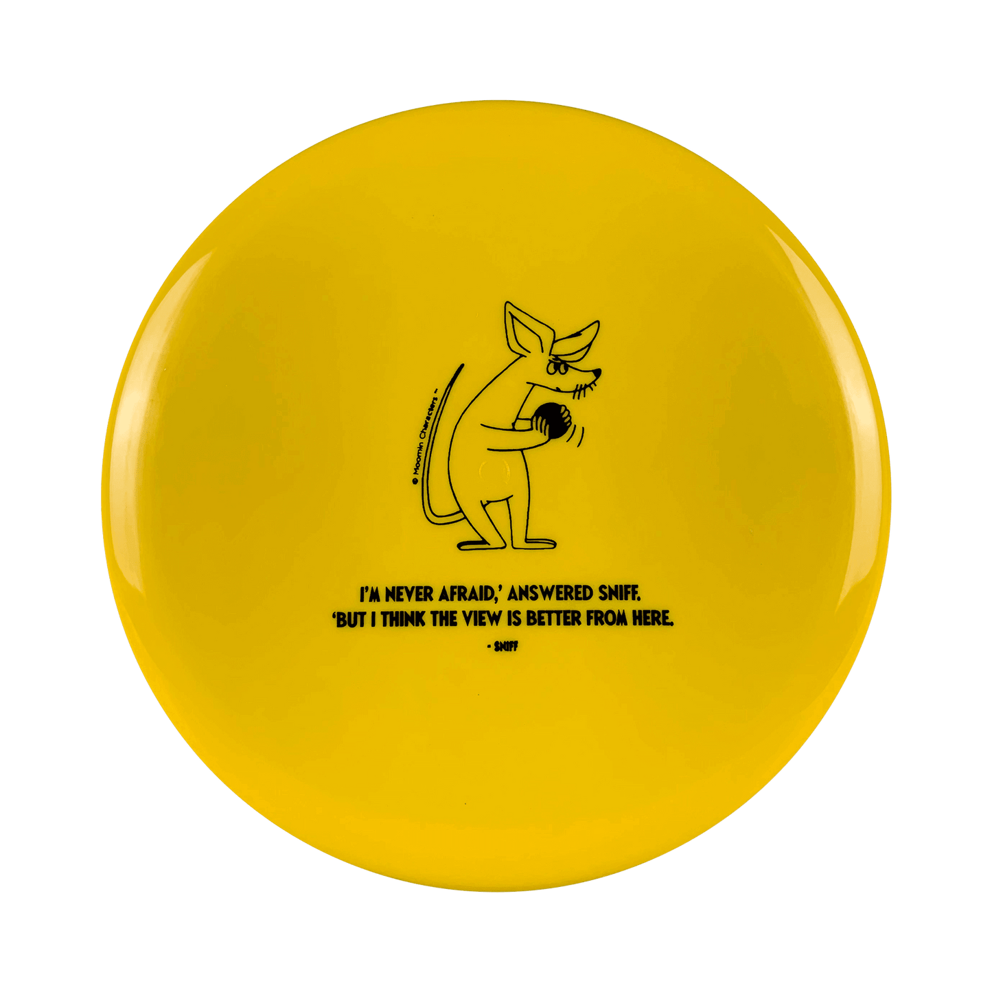 K1 Soft Kaxe - Sniff Stamp Disc Kastaplast yellow 174