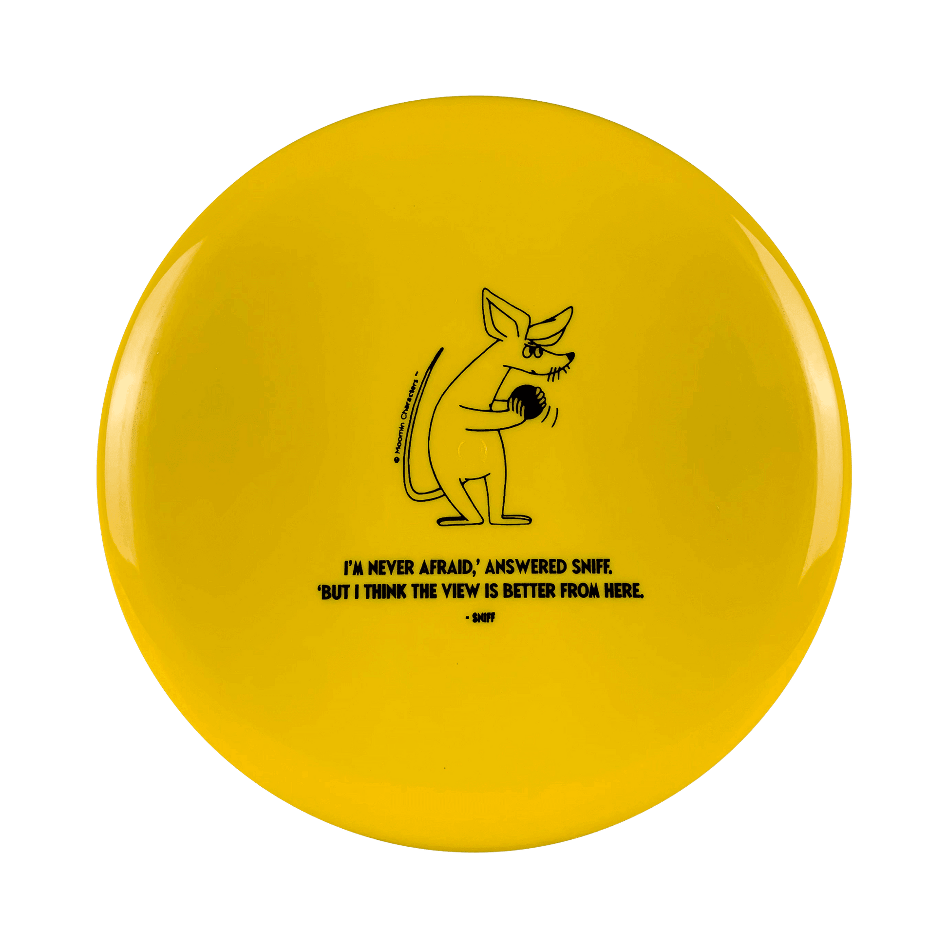 K1 Soft Kaxe - Sniff Stamp Disc Kastaplast yellow 174