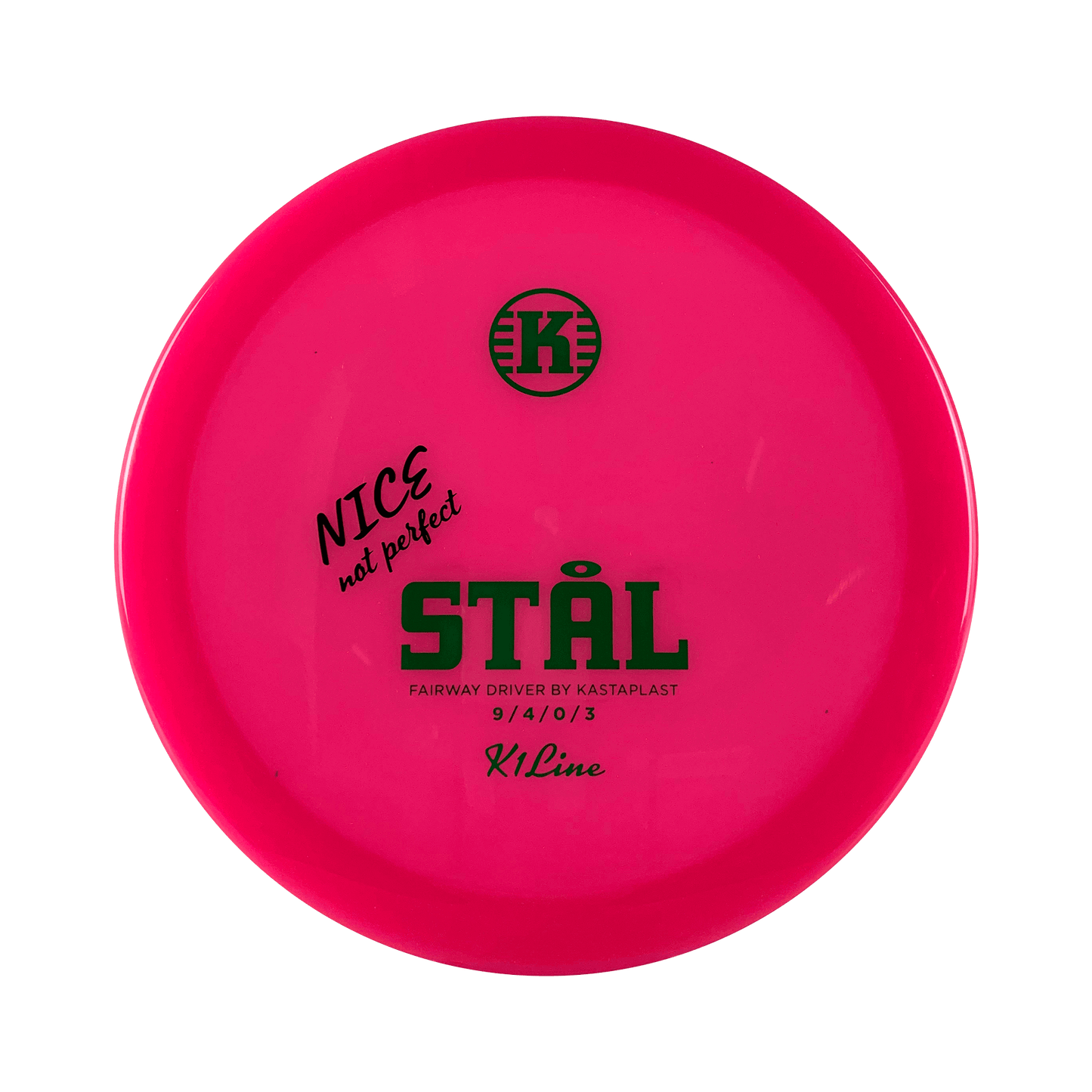 K1 Stal - NICE not perfect Disc Kastaplast hot pink 169