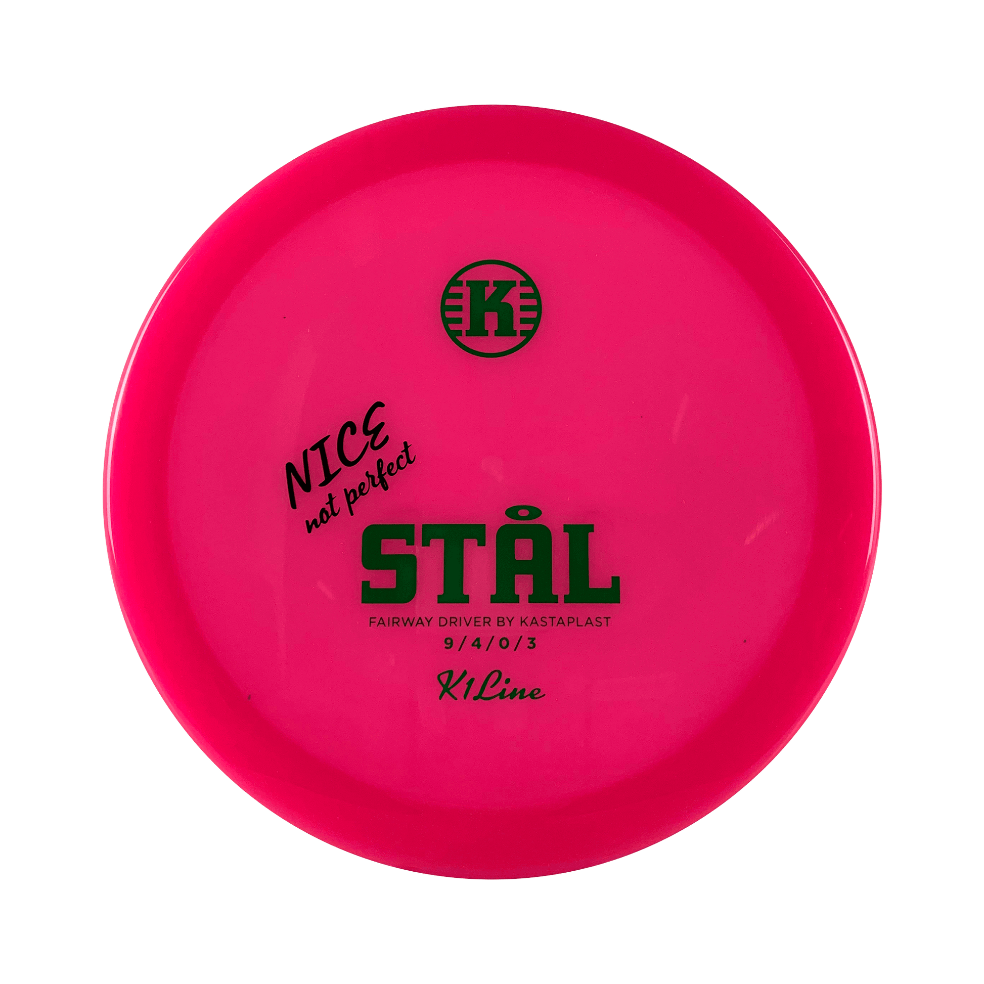 K1 Stal - NICE not perfect Disc Kastaplast hot pink 169