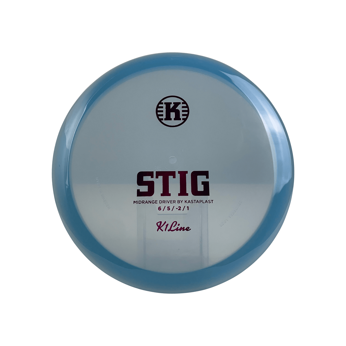 K1 Stig Disc Kastaplast clear blue 173