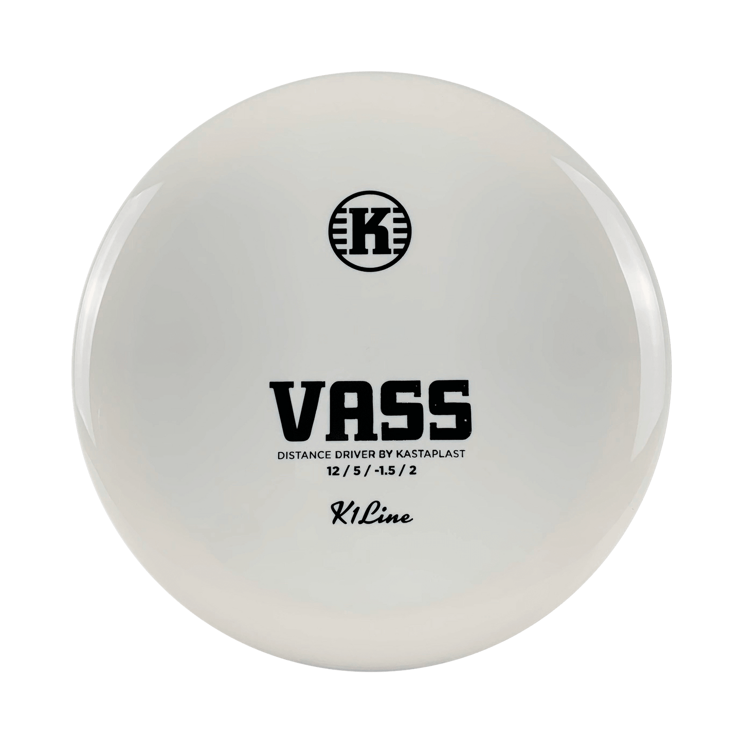K1 Vass Disc Kastaplast white 171