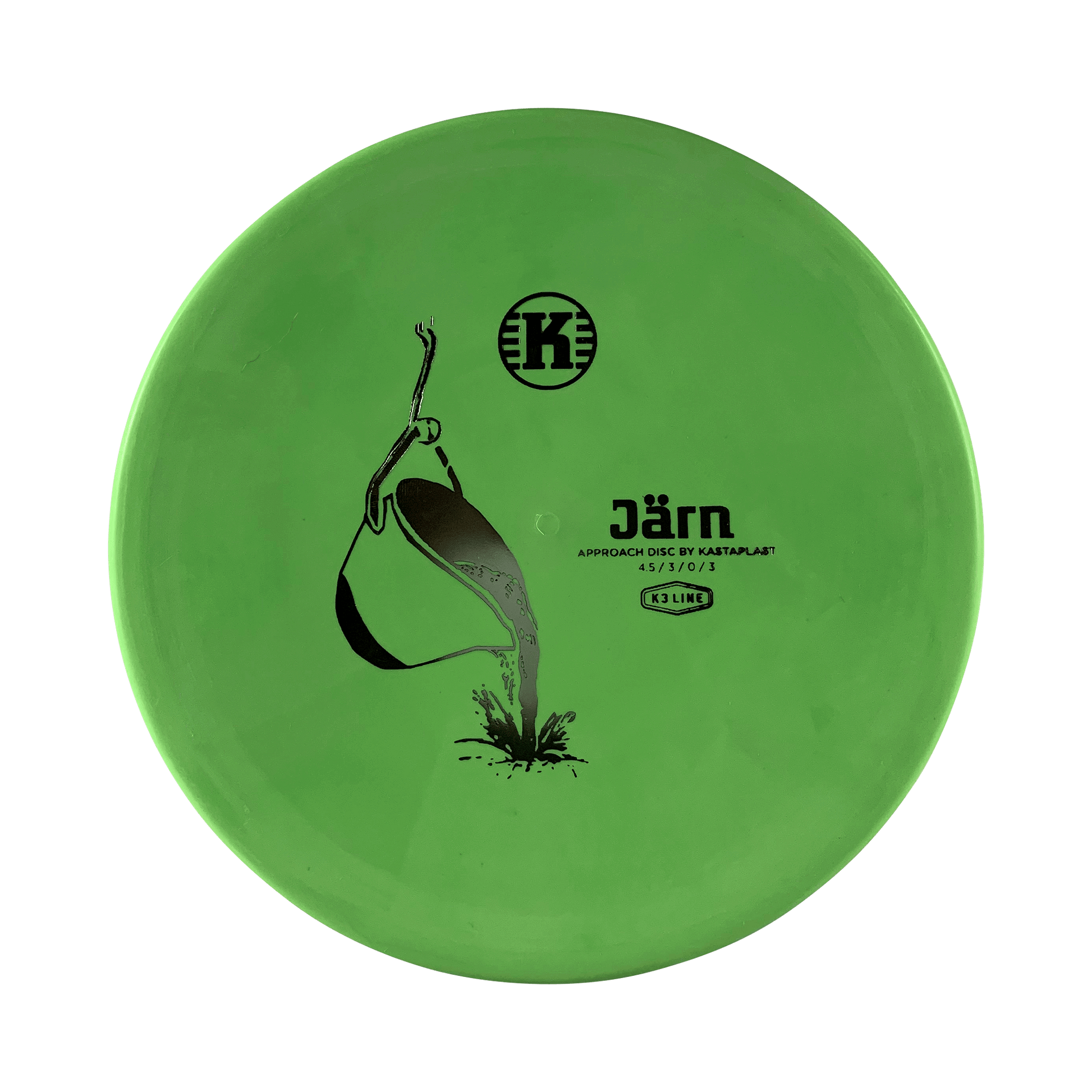 K3 Jӓrn Disc Kastaplast green 176