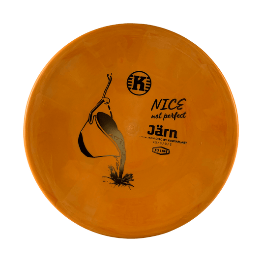K3 Jӓrn - NICE not perfect Disc Kastaplast orange 174