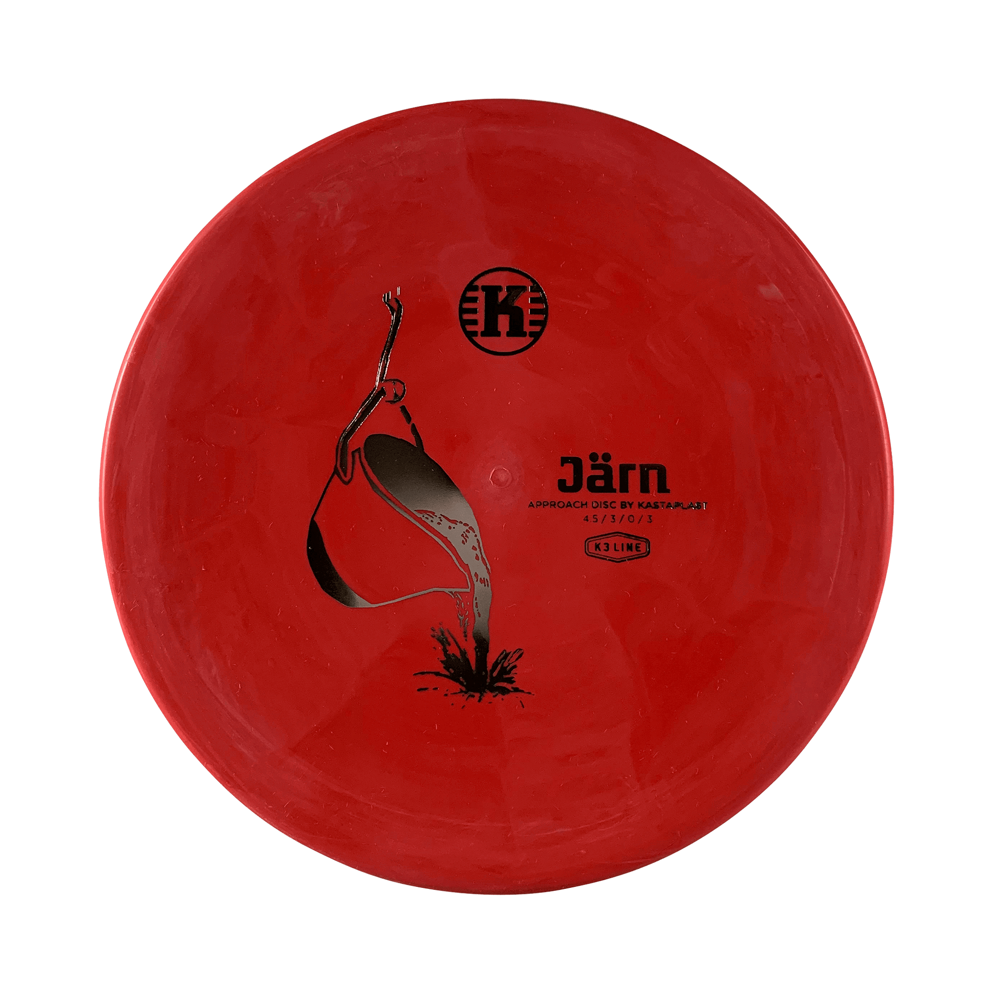 K3 Jӓrn Disc Kastaplast red 174