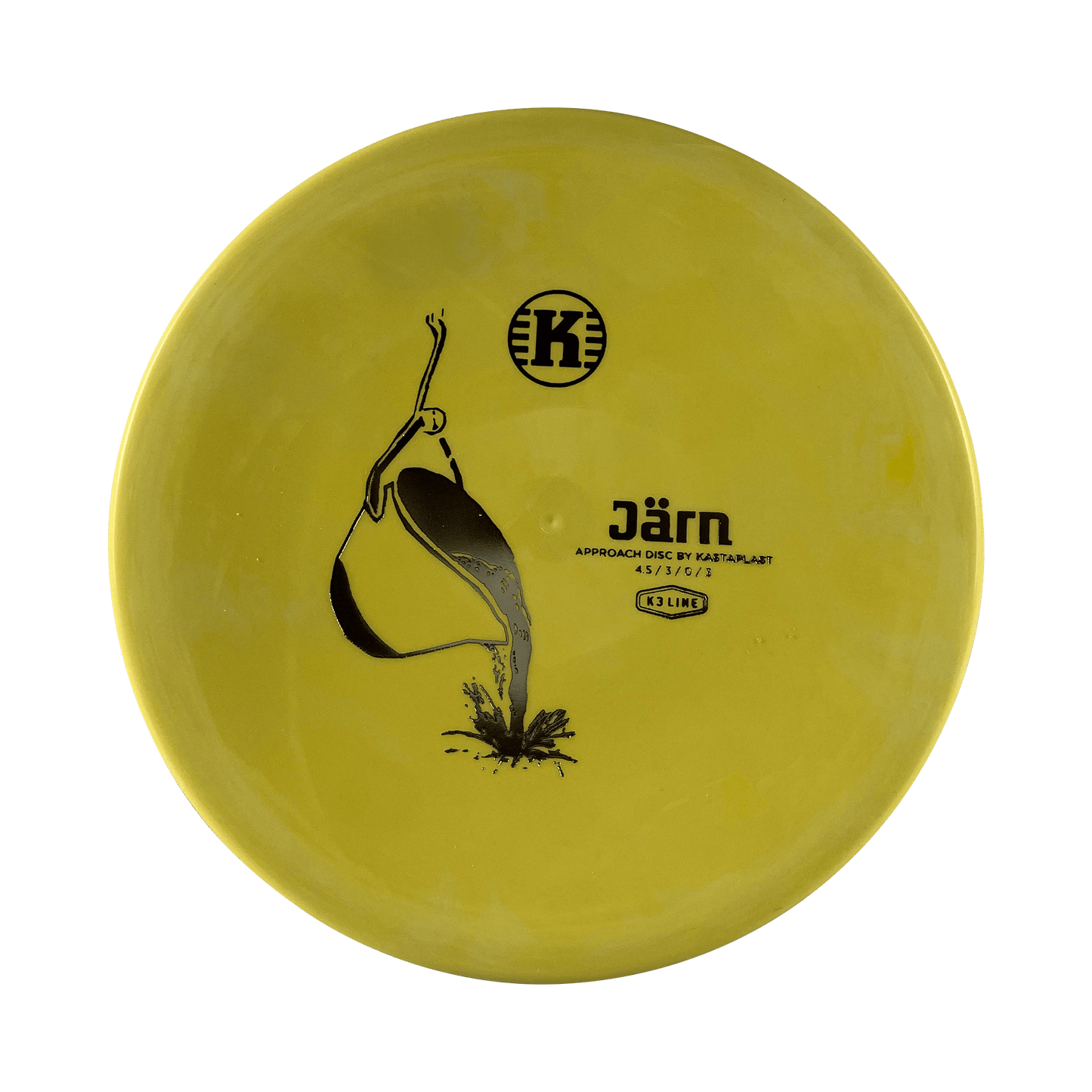 K3 Jӓrn Disc Kastaplast yellow 171