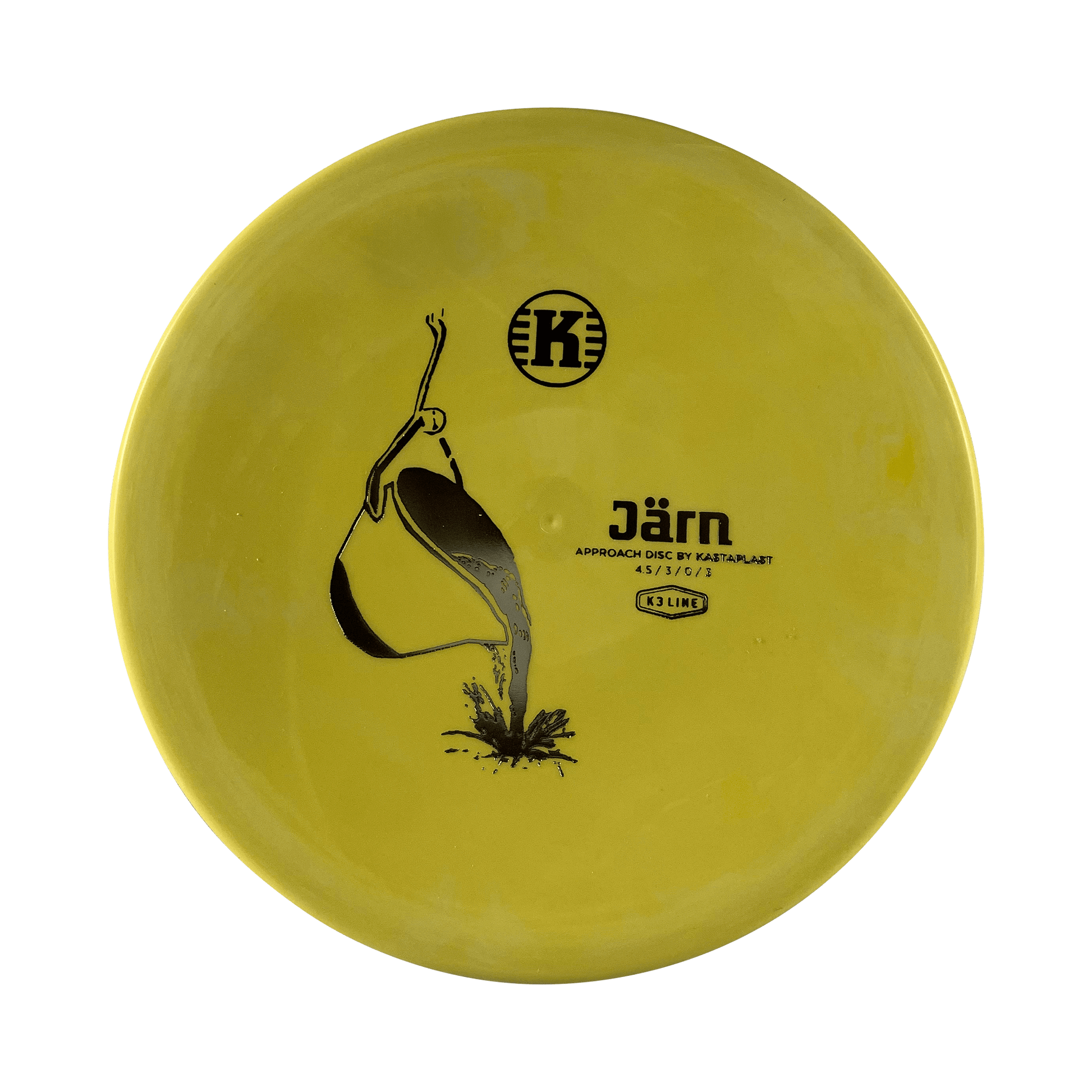K3 Jӓrn Disc Kastaplast yellow 171