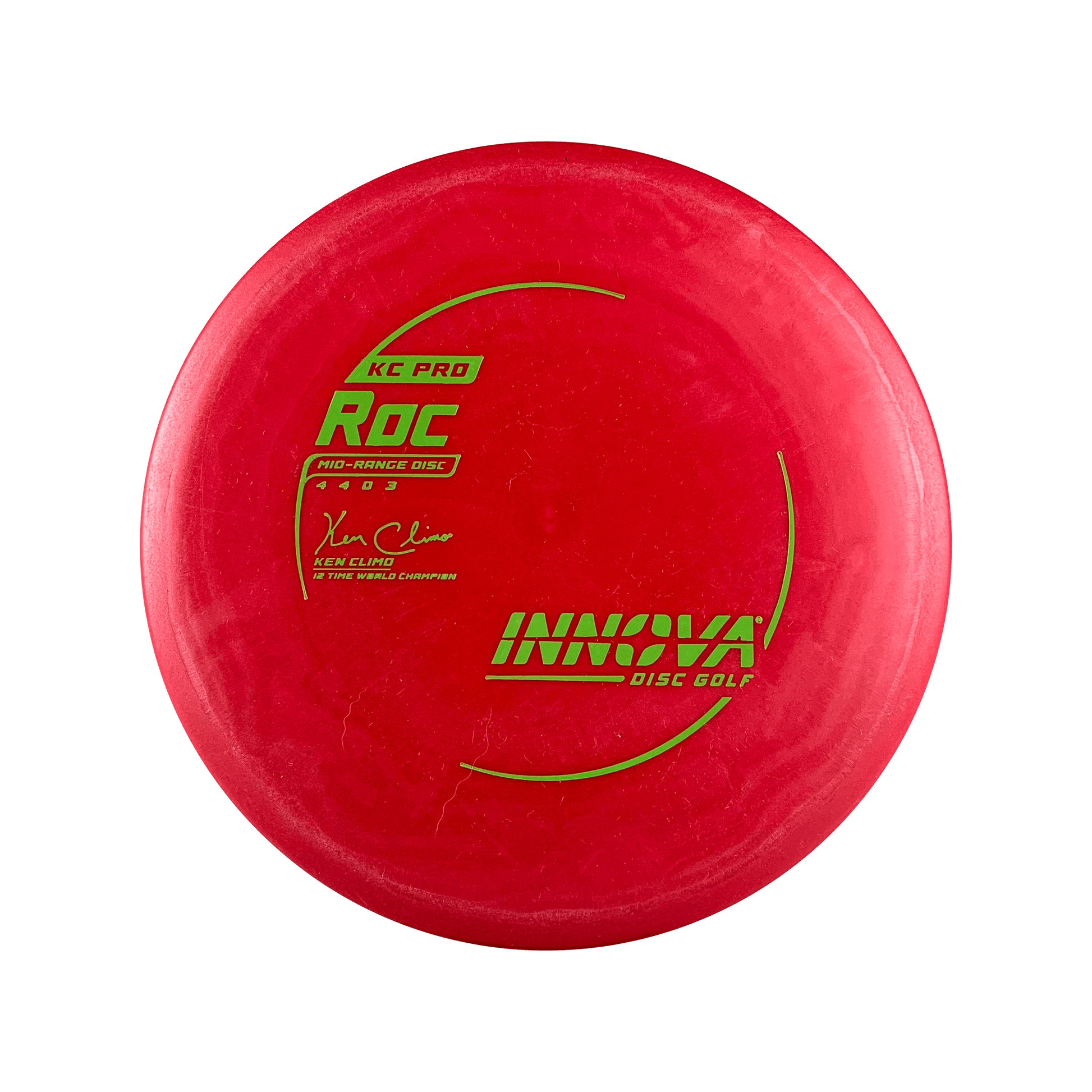 KC Pro Roc - Ken Climo Disc Innova red 180