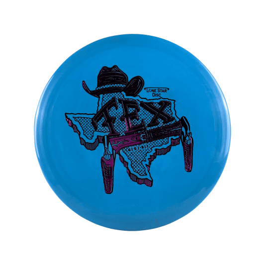 Lima Tex - Gunslinger Stamp Disc Lonestar Disc blue 157