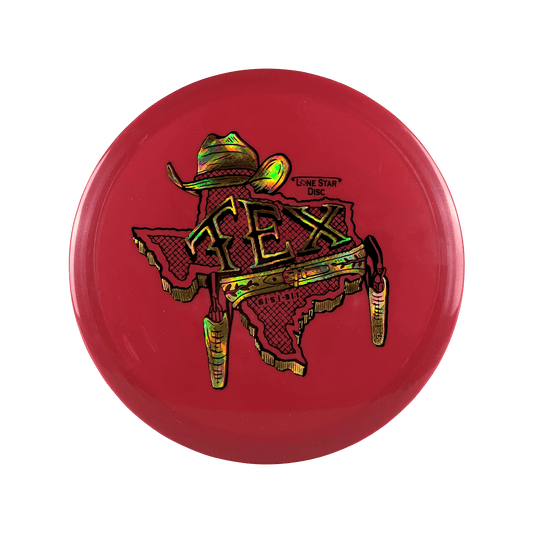 Lima Tex - Gunslinger Stamp Disc Lonestar Disc red 157