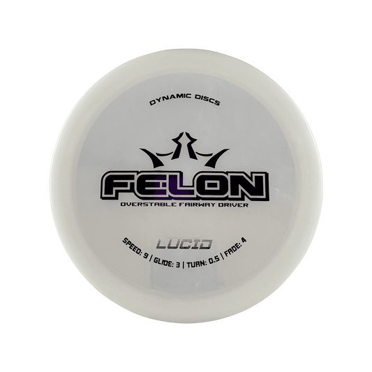 Lucid Felon Disc Dynamic Discs clear white 174