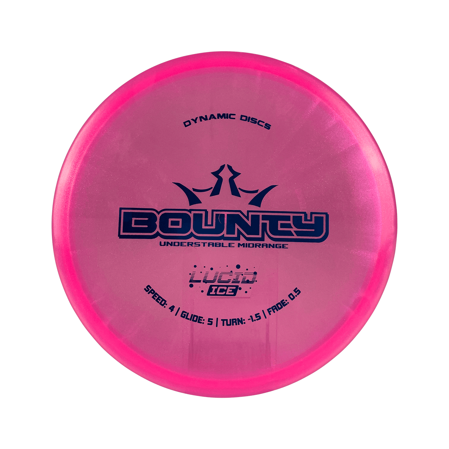 Lucid Ice Bounty Disc Dynamic Discs pink 173