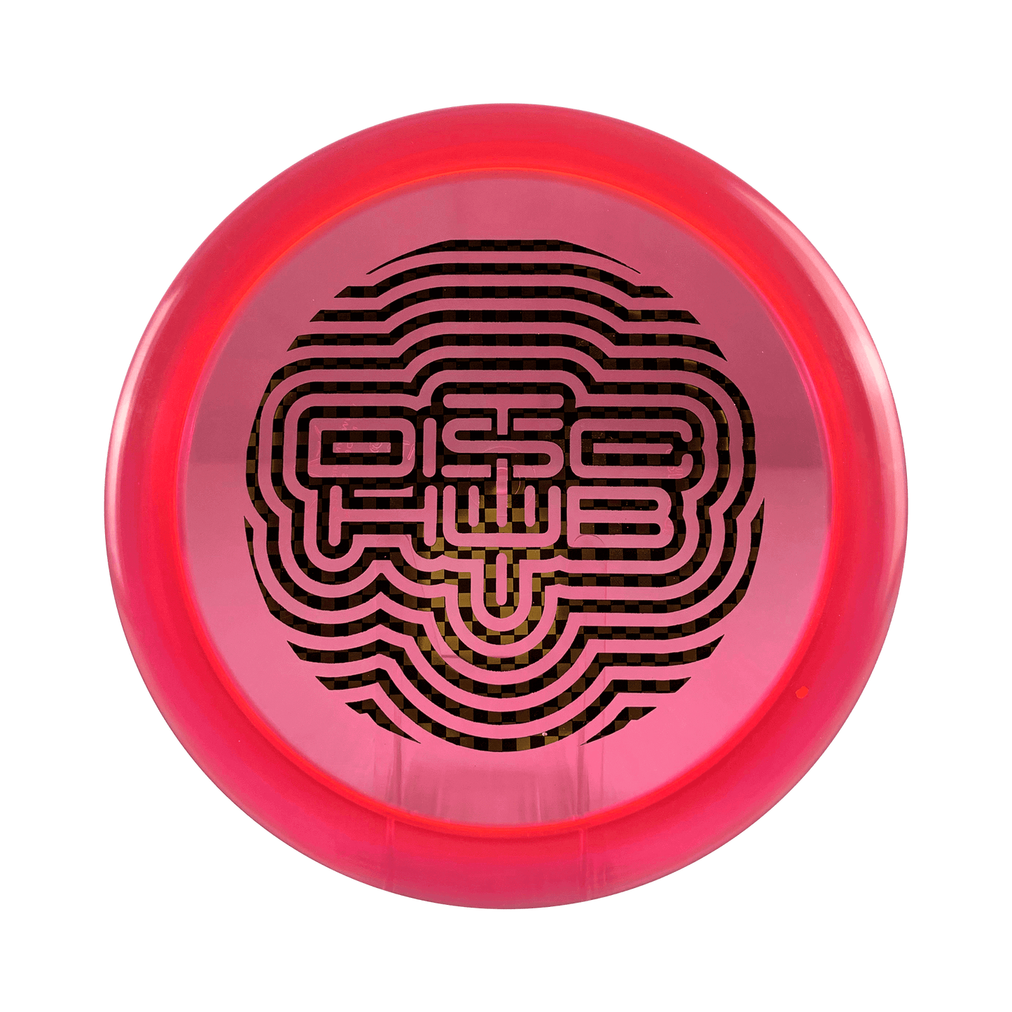 Lucid Ice Criminal - DiscHub Wave Stamp Disc Dynamic Discs red 174