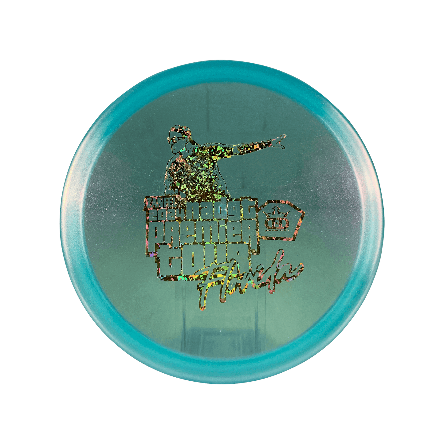 Lucid Ice Glimmer EMAC Truth - NADGT Florida Premier 2024 Stamp Disc Dynamic Discs ice blue 178