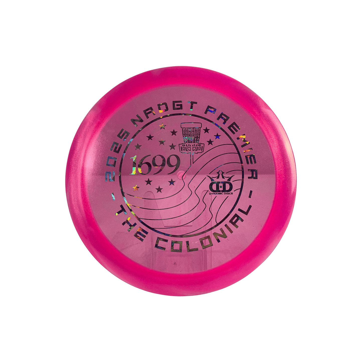 Lucid Ice Glimmer Escape - NADGT The Colonial Premiere 2025 Disc Dynamic Discs pink 170