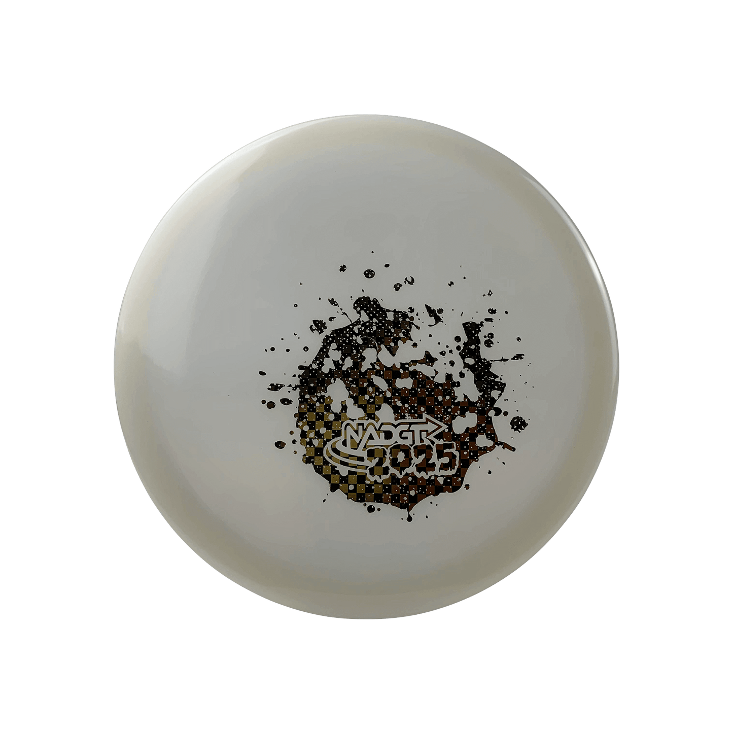 Lucid Justice - NADGT Splatter Stamp 2025 Disc Dynamic Discs white 173.0
