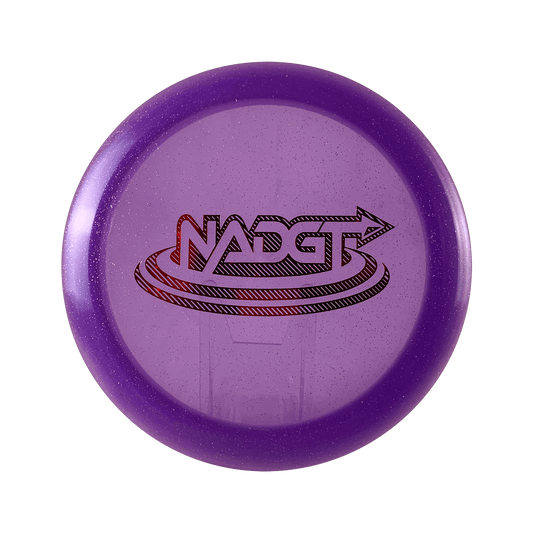 Lucid Sparkle Trespass - NADGT Stamp Disc Dynamic Discs purple 160